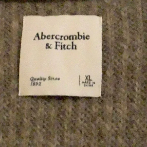 Abercrombie & Fitch Gray Cardigan Sweater - Picture 3 of 9